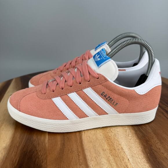 Adidas Gazelle Men's 4.5/ Women's 5.5 Wonder Clay White IG6213 Suede Samba - Picture 3 of 8